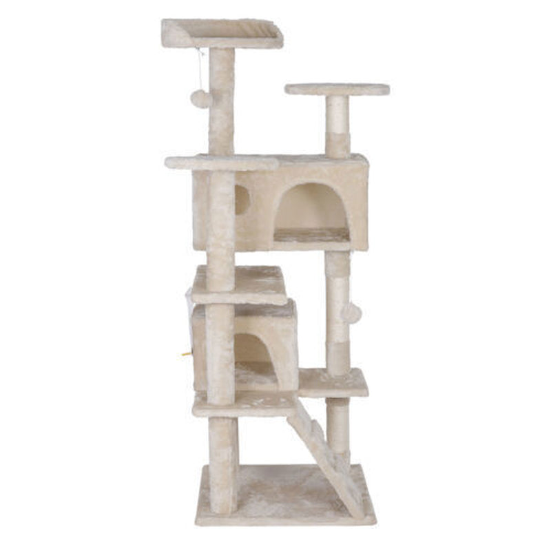55" Multi-Level Cat Tree Tower Activity Center Playing House Condo 6 Colors