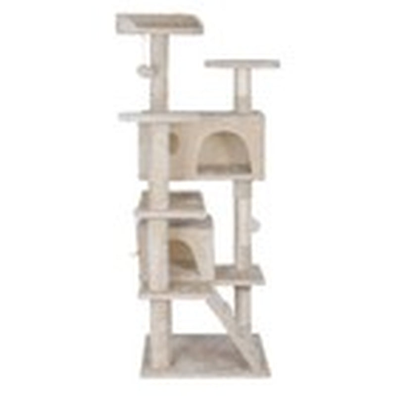 55" Multi-Level Cat Tree Tower Activity Center Playing House Condo 6 Colors