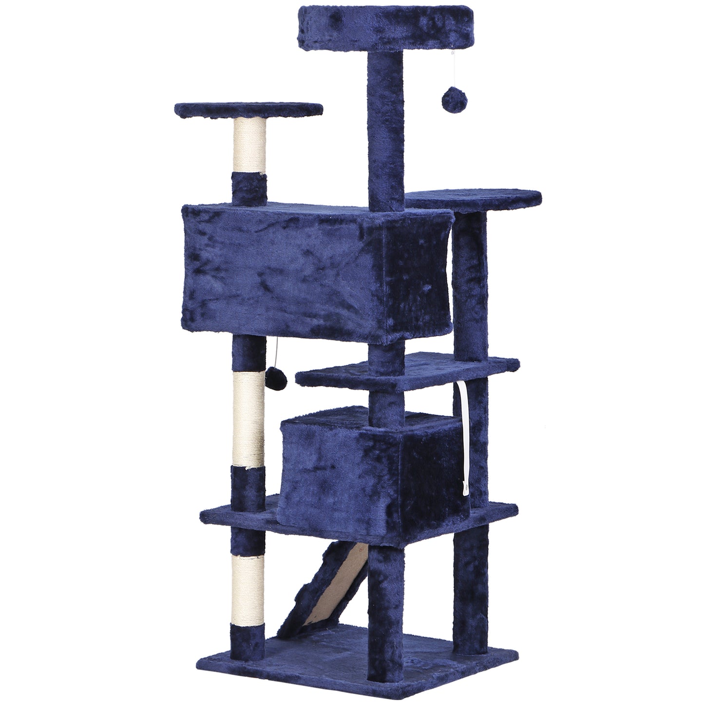 55" Multi-Level Cat Tree Tower Activity Center Playing House Condo 6 Colors