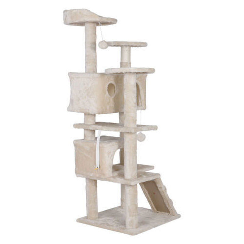 55" Multi-Level Cat Tree Tower Activity Center Playing House Condo 6 Colors